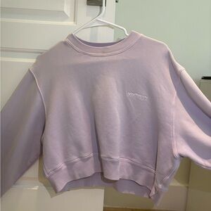 Lilac purple Madhappy crewneck sweater